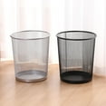 thumbnail image 5 of Deal Countdown! Waste Paper Dustbin Black Wire Heavy Duty Paper Bucket For Home Bureau A Wastepaper Set Other Cleaning Supplies Practical Home Decor 10.2" X 9.1" X 7.3", 5 of 6