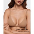 thumbnail image 3 of Sostén INLYRIC Inbarely Triángulo Bralette Sin Costuras Beige XXL, 3 of 6