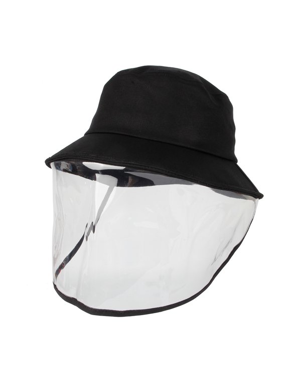 Spitting Protective Hat Facial Splash proof Cover Mask GNB1267 (Black)