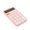 Pink, variant on tooloflife 12 Digits Electronic Calculators Pocket Calculator Button Cell Included for Kids and Adults