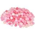 thumbnail image 1 of Uxcell Paquete de 200 Pompones para Manualidades, 0.79" (20mm) Serie Rosa de Poliéster Suave y Esponjoso, 1 of 7