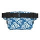 thumbnail image 3 of Fotbe Leaves And Flowers Cangurera Cuadrada con Estampado de Doble Capa, Bolsa de Cintura Ajustable Mini para Hombres y Mujeres, 3 of 9