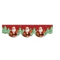thumbnail image 2 of Anhility Christmas Tree Mantle Scarf Fireplace Decorations for Living Room, Christmas Printed Fireplace Mantle Scarf Cover Runner for New Year/Thanksgiving/Christmas Mantle 78.74x19.68in, 2 of 6