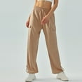 thumbnail image 7 of ZyeKqe Cargo Sweatpants for Women Lightweight Comfy Lounge Joggers Athletic Workout Running Trousers, 7 of 7
