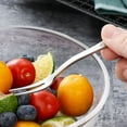 thumbnail image 4 of Juego de 10 tenedores de acero inoxidable 304 para cócteles, postres, aperitivos, meriendas, pasteles y frutas, 4 of 8