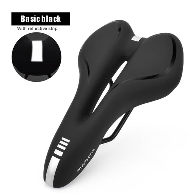 Bicicleta, Almohadilla De Sillín De Bicicleta, Cojín De Sillín Suave Hueco Para Bicicleta De Pu Para Bicicleta De Montaña O De Carretera, Accesorios Generales De Equitación Gruesos Para Kearding OD008528-00