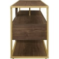 thumbnail image 3 of Halton Gold 64'' Long TV Stand and Storage Credenza, 3 of 4