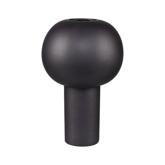 Elk Home Hawking 16-Inch Tall Decorative Vase in Matte Black - Set of 1