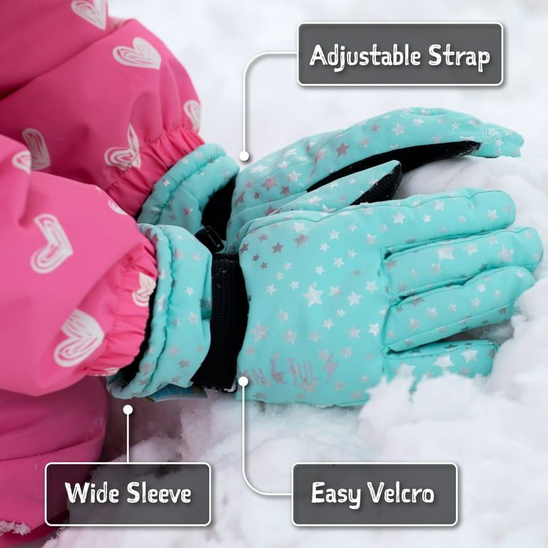 Jan & Jul Toasty-Dry Waterproof Snow Mitten - Nebula Blue Jan & Jul Toasty-Dry Waterproof Snow Mitten - Nebula Blue