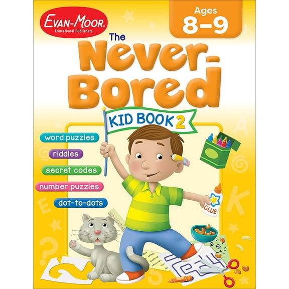 Evan-Moor The Never-Bored Kid Book 2, Age 8 - 9 Workbook