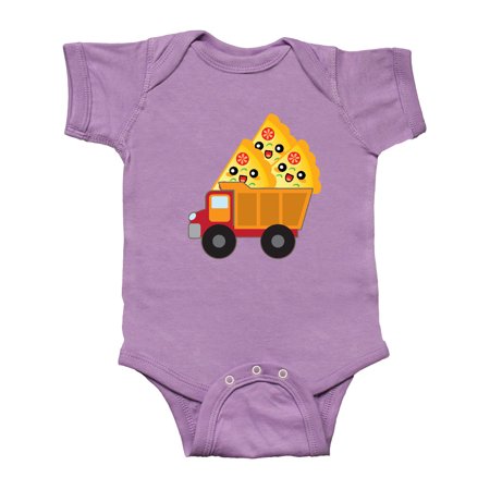 

Inktastic Pizza Lover Food Truck Funny Gift Baby Boy or Baby Girl Bodysuit