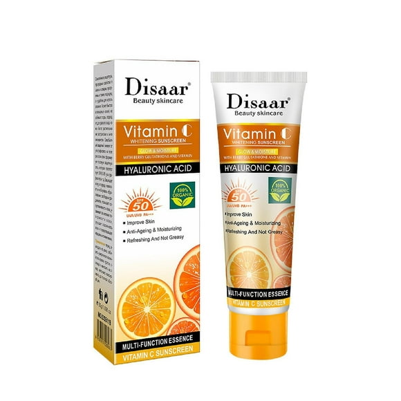 Crema solar antitranspirante HUOGUO SPF50+, 50 ml, blanqueadora y antitranspirante