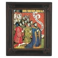 thumbnail image 6 of Creative Mark Museum Collection Gothic Ornate Picture Frame - 9"x12", Black Gold Oil Painting Frames | Closed Corner High-End Antique Style Frames | Open Back Frames with No Glass or Backing, 6 of 7