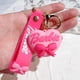 thumbnail image 1 of Llaveros de Barbie de dibujos animados para mujer, lindo rosa, amor, corazón, muñeca, figura, bolso, colgante, accesorios para llaves de coche, joyería, juguete, regalos, 1 of 4