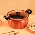 thumbnail image 5 of 5 Quart Stainless Steel Pressure Cooker, High-Efficiency Design Cuts Cooking Time in Half, Perfect for Making Pumpkin Soup and Stews, 5 of 8