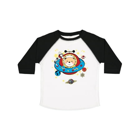 

Inktastic UFO Space Bear Gift Toddler Boy or Toddler Girl T-Shirt
