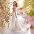 thumbnail image 2 of Robes de Mariage Sans Manches en Dentelle Robe Maxi de Mariage Robes de Banquet et de Soirée, 2 of 2