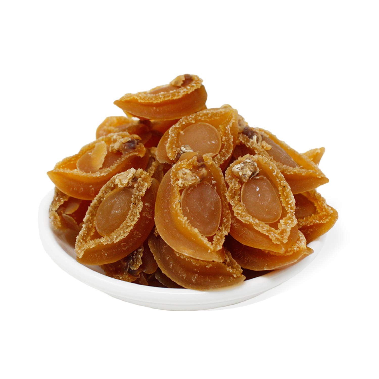 1LB Dried Abalone Baoyu,Dried Seafood Jerky & Dried Meats 80-100 pcs LB Bag Seafood Rich in Collagen 100% Natural Sun Dried Seafood