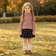 thumbnail image 2 of Mnyotv Unisex Kids Knitted Thermal Underwear Sweaters Casual Fall Clothes Long Sleeve Slim Fit Pullover Sweater Size 10-11 Years, 2 of 9