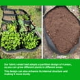 thumbnail image 3 of Avalution Fabric Raised Garden Beds Outdoor, 3Pack 2X2 Ft 4 Grids Plant Grow Bags, Vegetables Planter Raised Bed for Growing Potatoes Flowers, Square Plant Growing Container Bags for Outdoor, 3 of 8