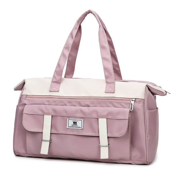Bolsa De Ejercicios Oxford Fitness Bag Bolsas de gimnasio portátiles de gran capacidad para hombres y mujeres (púrpura) Likrtyny Para Estrenar