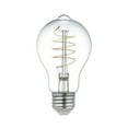 thumbnail image 3 of (2 pack) Better Homes & Gardens A19 LED Vintage Light Bulb, 4 Watts (40W Equivalent), Daylight, Thin Filament, E26, 2PK, 3 of 11