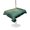 Green, Black, Teal, variant on Outdoor Tablecloth with Umbrella Hole for Patio/Picnic/Party/Camping, Foggy Forest Purple Waterproof Table Cloth Rectangle Table Cover Washable, Spooky Branch Tree Crow Bird Moon (60"x 120")