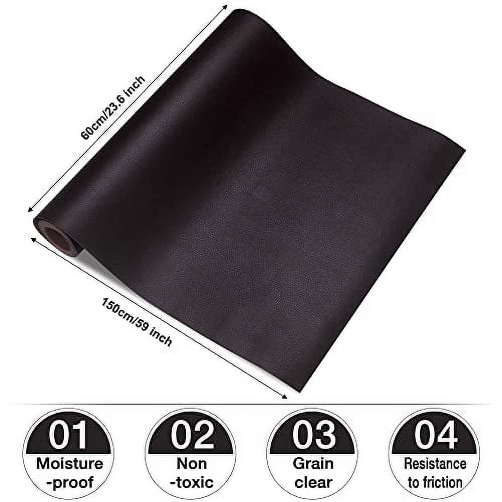 cahomo Large Leather Repair Patch,157x63 inch (1 Roll) Leather Repair Tape  Self-Adhesive Patches Kit for couches car Seats Furni