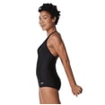 thumbnail image 4 of Speedo Women's Princess Seam Ultraback One Piece Full Swimsuit, Black, Size 18, 4 of 13