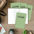 thumbnail image 4 of Elan Publishing Company Field Notebook  / Pocket Journal - 3.5"x5.5" - Green - Dot Graph Memo Book - Pack of 5 - ELAN-FN-002F, 4 of 6