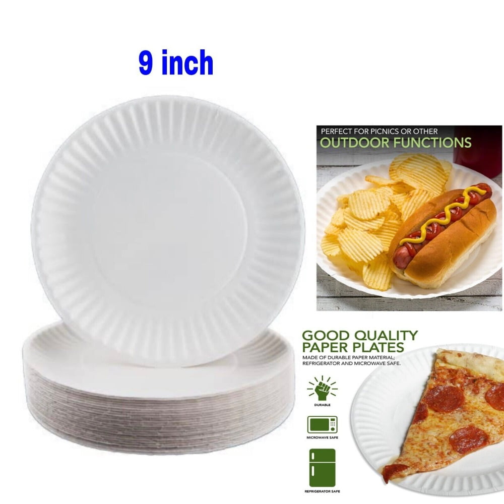 Hefty Small Soak-Proof Styrofoam Dinner Plates, 6