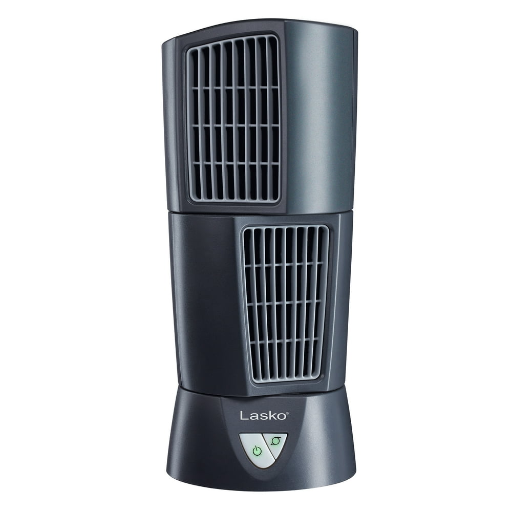 Lasko Platinum Wind Tower Desktop Fan with 3 Speeds, T14300, Gray