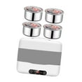 thumbnail image 2 of Luzkey Electric Lunch Case ,Heating Lunchbox, Detachable ,Portable US Plug ,Lunch Warmer ,Food Warmer ,for Truck Work Home Office Car 2 tier, 2 of 8