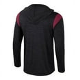 thumbnail image 3 of Men's Colosseum Black Florida State Seminoles Dozer Half-Zip Windshirt, 3 of 3