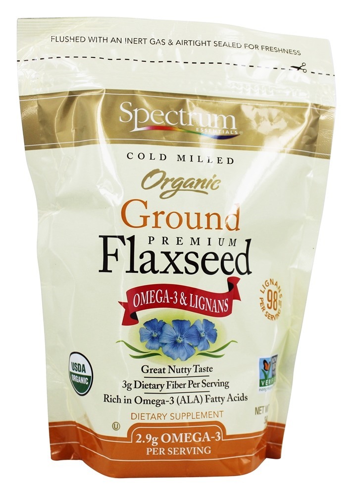 Spectrum Essentials Organic Ground Premium Flaxseed 14 oz