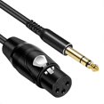 thumbnail image 1 of 6.35mm to XRL Canon Female Audio Cable 10m, 1 of 5