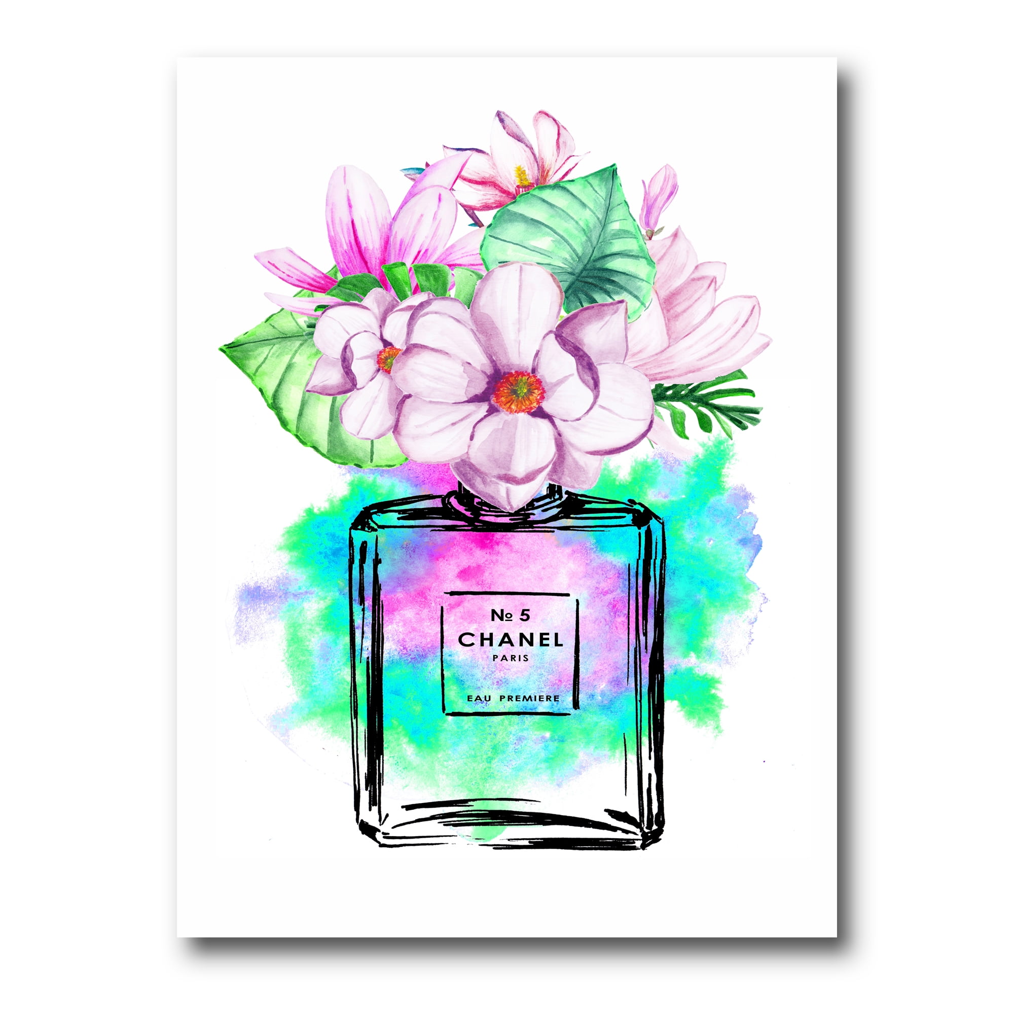 シャネルN°5 アートボード パフューム CHANELフランフラン 油彩画