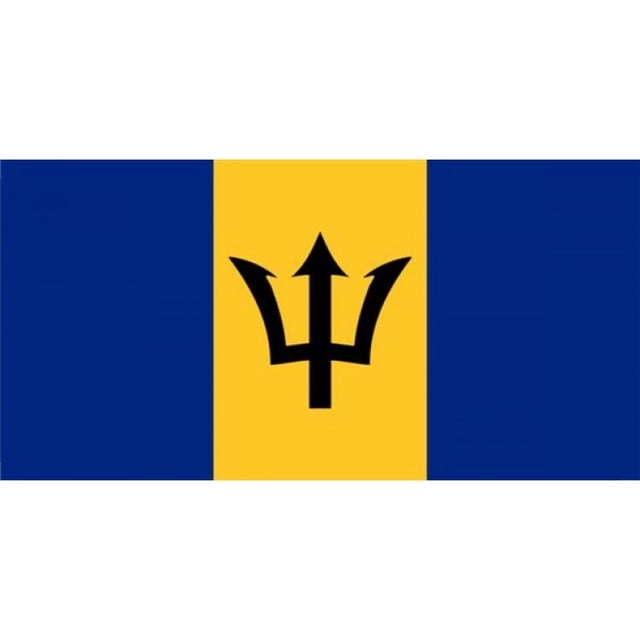 Barbados Flag Photo License Plate Free Personalization on this Plate