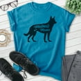 thumbnail image 2 of Malinois Mama, Unisex Women's Shirt, Belgian Malinois, Malinois Owner, Funny Dog Mama Gift, Heather Blue, Large, 2 of 6