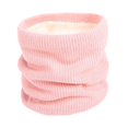 thumbnail image 3 of OUNONA Foulard pour Femmes Rose Double Couche Coupe-Vent Protection contre le Froid Extérieur Lot de 1, 3 of 7
