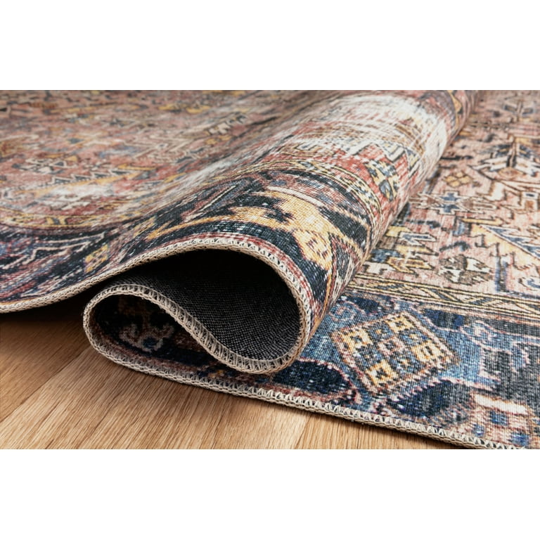 Chris Loves Julia x Loloi Jules Terracotta/Multi 8'-6