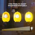 thumbnail image 4 of Night Light Children's Bedside Lamp Children's Day Gift Children's Room Decoration Kawaii Baby Night Light Yellow Kitten Portable Usb Charging Dimmabl, 4 of 5