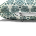 thumbnail image 4 of Winter Pet Bed, Mandala Style Floral Round with Damask Elements Retro Graphic Ornaments, Chew Resistant Pad for Dogs and Cats Cushion with Removable Cover, 24" x 39", Teal Cream, by Ambesonne, 4 of 4