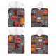 thumbnail image 2 of Balery BBQ Icons Porta Pañuelos de Cuero con Estampado – Funda Moderna Cuadrada para Caja de Pañuelos, Dispensador 5x5x5'', 2 of 7