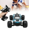 thumbnail image 3 of 1/16 RC Off Road Truck 4 Wheel Drive with 2840 Motor 35A ESC 2.4G RC Car for Outdoor Over 14 Years Old Blue, 3 of 7