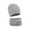Gray, variant on Wancir Kids Winter Hat and Scarf Set Warm Fleece Lining Beanie Hats Knitted Cap Scarf for Boys Girls