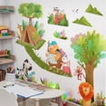 thumbnail image 2 of Adhesivos de pared DEKOSH Safari Animals Jungle Adventure, 2 of 7