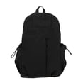 thumbnail image 2 of School Backpack Large Capacity Casual Korean Style Solid Color for Men Women Students Fashionable Couple Daypack for College Travel, 2 of 7
