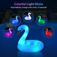 thumbnail image 3 of BESTSKY Inflatable Pool Floats,Solar Powered Large Swan Pool Float Adult,LED Color Changing Swan Floaties for The Pool,42 Inch Lake Floats Adults for Outdoor Seaside,Lake,Pool, 3 of 7
