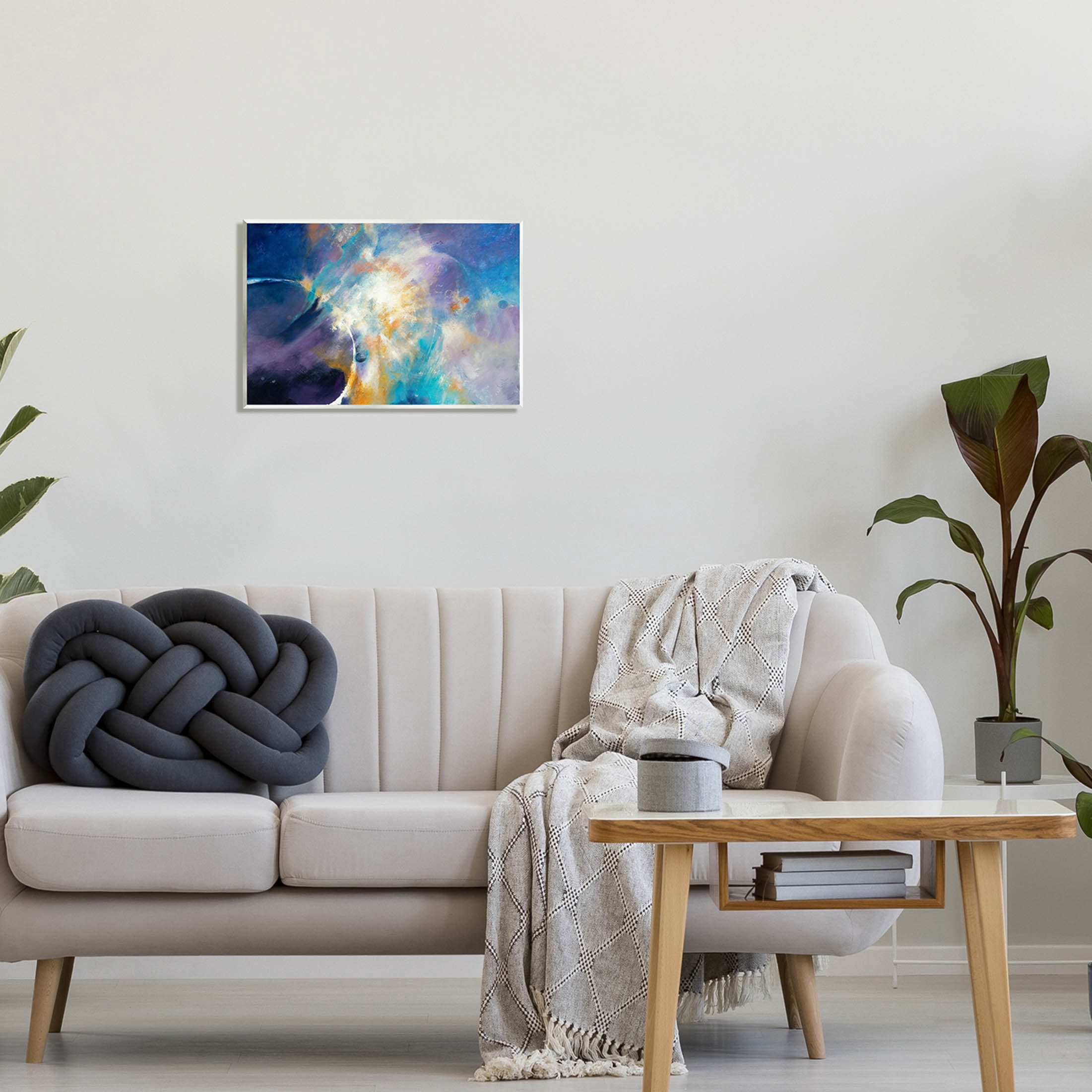 Stupell Industries Abstract Nebula Sky Scene Graphic Art Unframed Art Print Wall Art, Design by Dina D'Argo